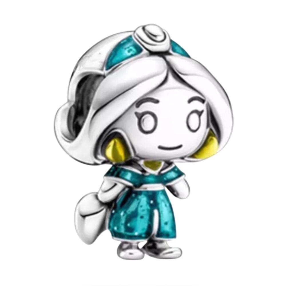 S925 Disney Jasmine Charm Pandora Style